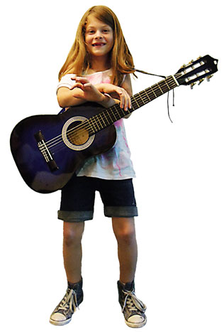 Schülerin der GitarrenLiederSchule